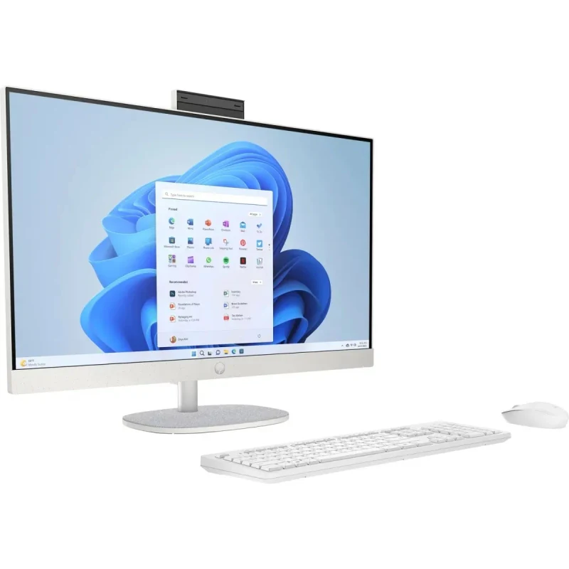 All-in-One PC 27.0” HP 27-cr1031ci / Intel Core Ultra 7 155U / 16GB / 512GB SSD / Shell White 2
