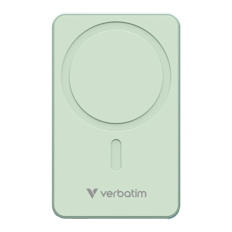 Power Bank Magnetic Wireless Verbatim Charge'n'Go Essentials / 5000 mAh / Green 2