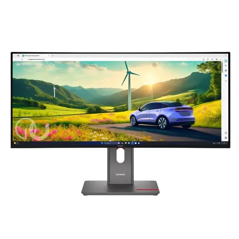 34" Monitor Lenovo P34WD-40, IPS 3440x1440 WQHD, Eclipse Black 3