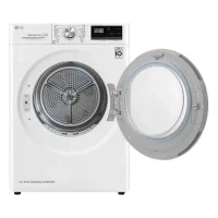 Clothes dryer LG RH80V9AV3N, 8kg, White 5