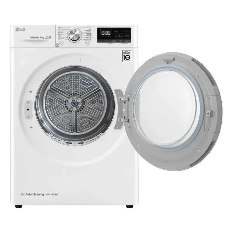 Clothes dryer LG RH80V9AV3N, 8kg, White 5