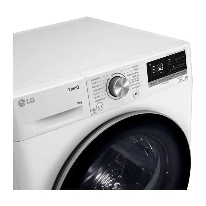 Clothes dryer LG RH80V9AV3N, 8kg, White 3