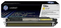 HP 126A (CE312A) Yellow Cartridge for HP Сolor LaserJet Pro CP1025, Pro CP1025NW, 1000 p.