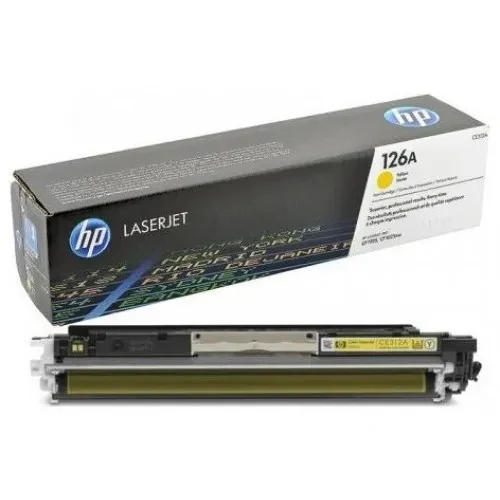 HP 126A (CE312A) Yellow Cartridge for HP Сolor LaserJet Pro CP1025, Pro CP1025NW, 1000 p. 3