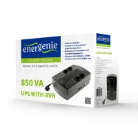 Gembird EnerGenie EG-UPS-002, 850VA / 510W, UPS with AVR, 4x Schuko outlets, LED status indication, USB port 6