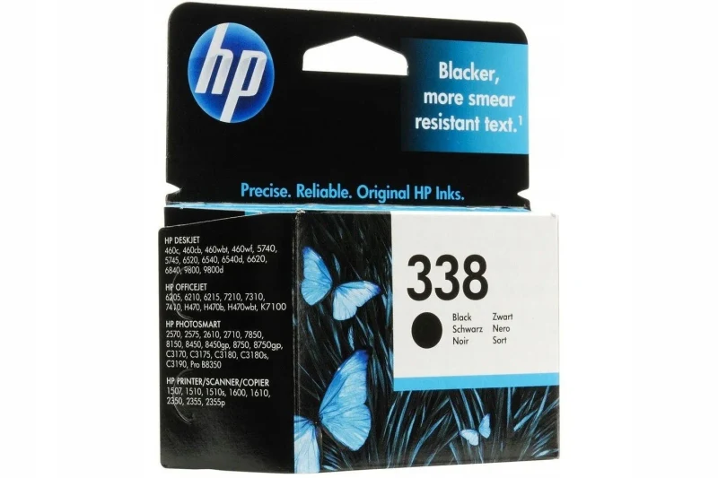 HP 338 (C8765EE) Black Ink Cartridge for HP DeskJet 460, 460c, 5740, 6540, 6620, 6840, 9800 450 p. 5