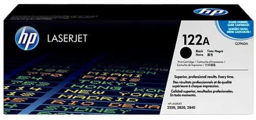 HP 122A (Q3960A) Black Cartridge for HP LaserJet 2840, 2550, 2820, 5000 p.