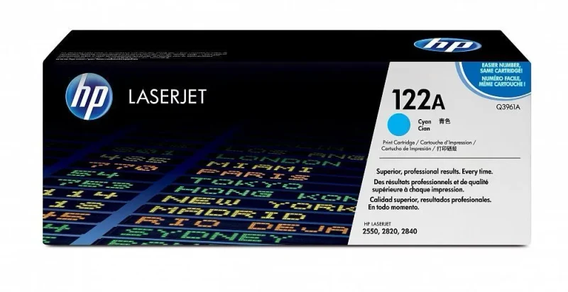 HP 122A (Q3961A) Cyan Cartridge for HP LaserJet 2840, 2550, 2820, 4000 p. 2