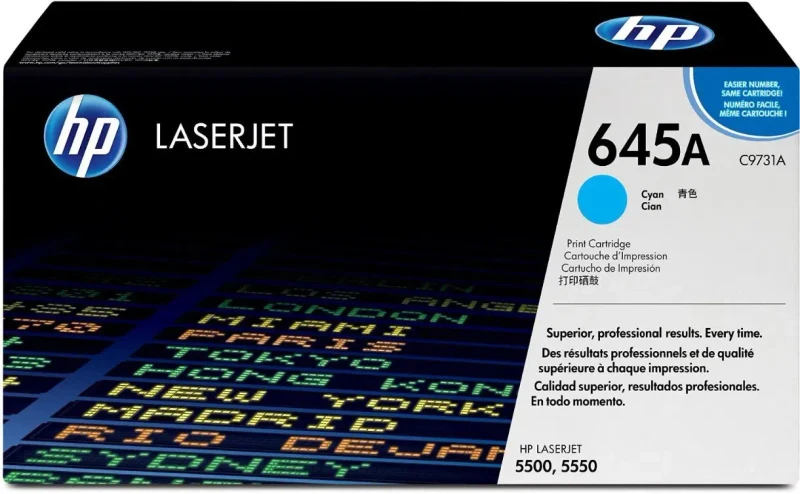 HP 645A (C9731A) Cyan Cartridge for HP LaserJet 5550, 5500, 12000 p. 2