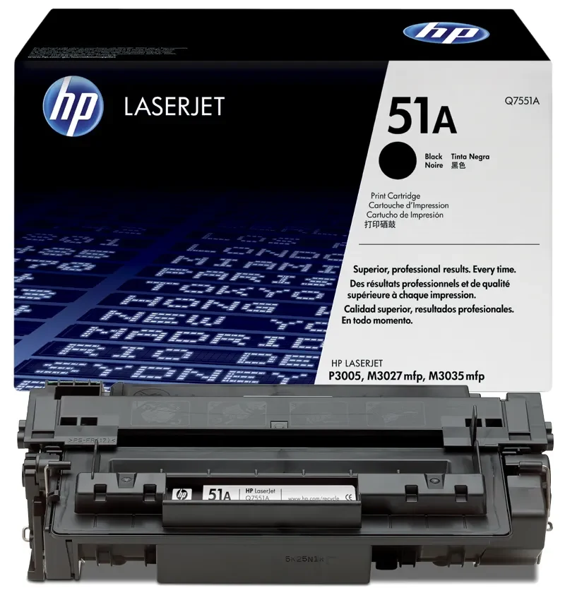 HP 51A (Q7551A) Black Cartridge for HP LaserJet P3005 Series, M3035, M3027, 6500 p. 2