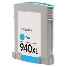 HP 940XL (C4907AE) Cyan Officejet Ink Cartridge HP OfficeJet Pro 8000/ 8500 4