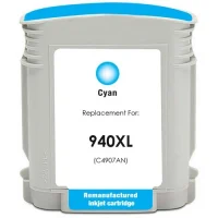 HP 940XL (C4907AE) Cyan Officejet Ink Cartridge HP OfficeJet Pro 8000/ 8500 5