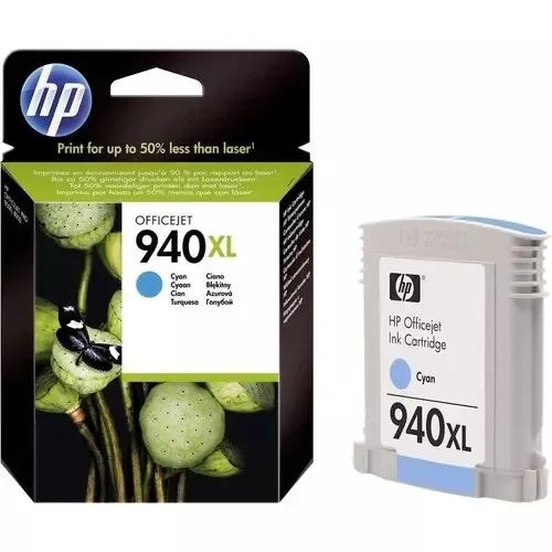 HP 940XL (C4907AE) Cyan Officejet Ink Cartridge HP OfficeJet Pro 8000/ 8500 2