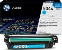 HP 504A (CE251A) Cyan Cartridge for HP LaserJet CP3525, CP3525n, CP3525dn, CP3525x, CM3530, CM3530fs, 7000 p.