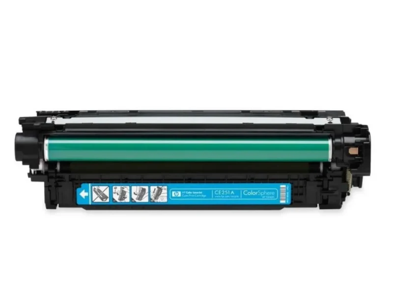 HP 504A (CE251A) Cyan Cartridge for HP LaserJet CP3525, CP3525n, CP3525dn, CP3525x, CM3530, CM3530fs, 7000 p. 3