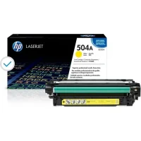 HP 504A (CE252A) Yellow Cartridge for HP LaserJet CP3525, CP3525n, CP3525dn, CP3525x, CM3530, CM3530fs, 7000 p.
