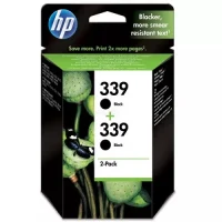 HP 339 (C9504EE) Black Cartridge 2-pack of C8767EE for Photosmart 8450; OfficeJet 7410. 3