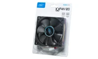 120mm Case Fan - DEEPCOOL ”XFAN 120” Fan, 120x120x25mm, 1300rpm, <25dBa, 44.7CFM, Hydro Bearing, Big 4Pin and 3Pin Molex, Black 3
