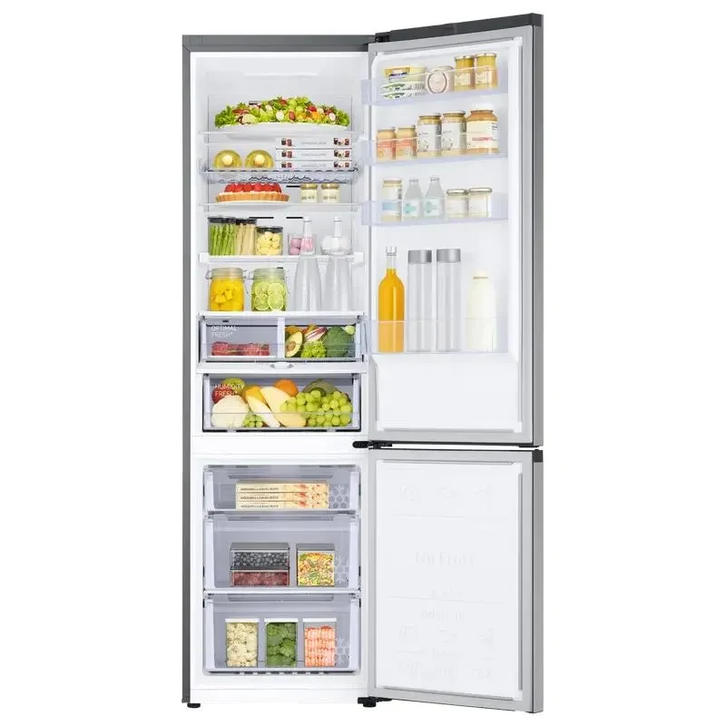 Refrigerator Samsung RB38C676DSA/EF, Silver 5