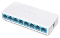 Switch MERCUSYS MS108 / 8 port / 100Mb / RJ45 / Plastic case
