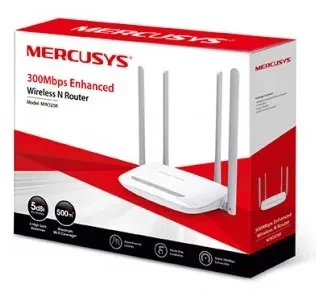 Wireless Router MERCUSYS MW325R / N300 / Wi-Fi4 / 1WAN+3LAN / 4 external antennas 3