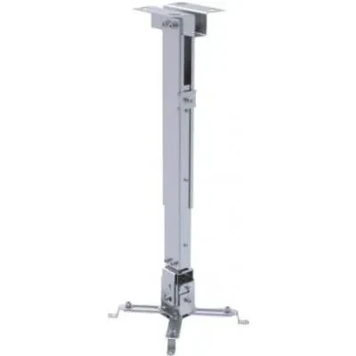 Sunne PRO02s Ceiling Projector Bracket, Ceiling to Projector 430-650mm, Tilt -15°~+15°,max 20 kg, Silver