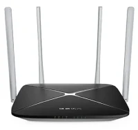 Wireless Router MERCUSYS AC12 / AC1200 Dual Band / Wi-Fi5 / 1WAN+4LAN / 4 external antennas