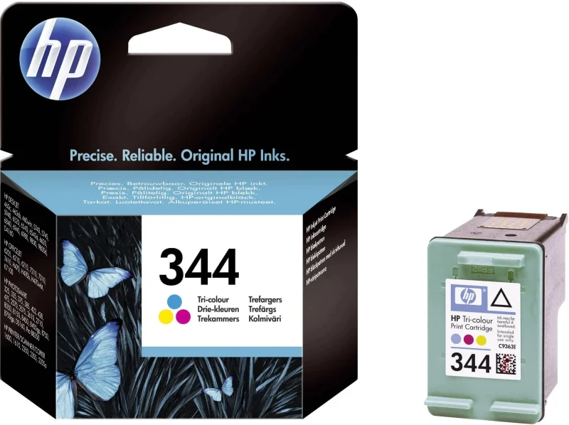 HP 344 (C9363EE) Tri-colour Ink Cartridge for HP DESKJET : 5740, 5740p, 5745, 5940, 6520, 6540, 6540d, 6540dt, 6620, 6840, 6840dt, 6843, 6848, 6940, 6940dt, 6980, 9800, 9800d, 560 p. 2