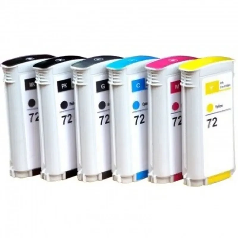HP 72 (C9371A) cyan ink cartridge viveraink 130ml  for HP DesignJet T1100, HP DesignJet T1120, HP DesignJeT610 6