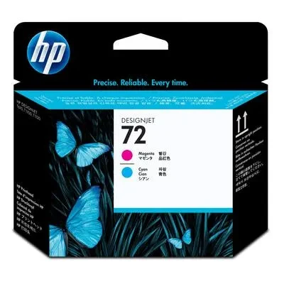 HP 72 (C9383A) magenta and cyan printhead  for HP DesignJet T1100, HP DesignJet T1120, HP DesignJeT610
