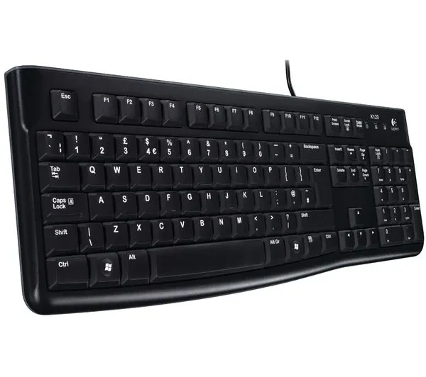 Logitech Keyboard K120 for Business, USB, OEM - RUS 2