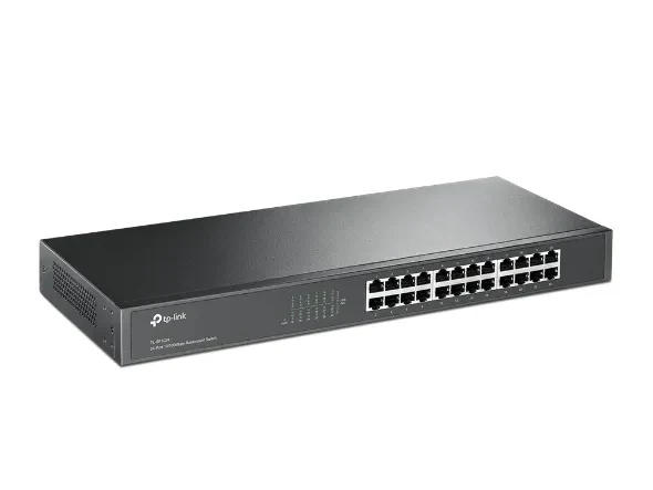 Switch TP-LINK TL-SF1024 / 24 port / 100Mb / RJ45 / 1U 19-inch rack-mountable steel case 2