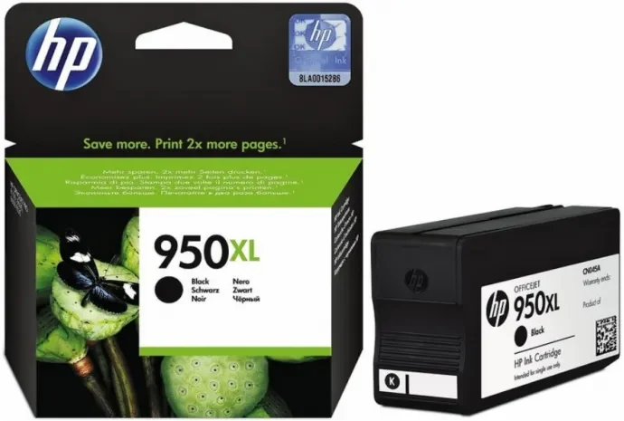 HP 950XL (CN045AE) Black Officejet Ink Cartridge for Officejet Pro 8100/8600 Printer, 2300 pages 2