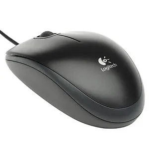 Mouse Optic Logitech B100 / USB / Black 2