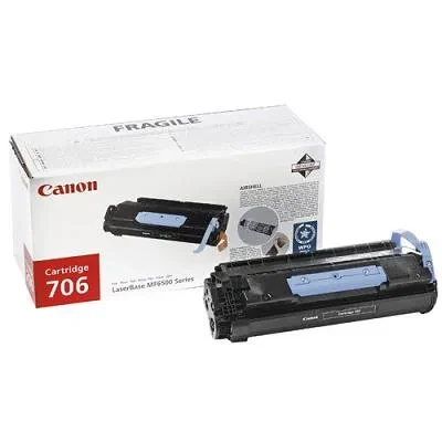 Laser Cartridge Canon 706 B (0264B002), black (5000 pages) for MF6530, 6540, PL6550, 6560, 6580, 6560