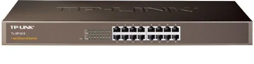 Switch TP-LINK TL-SF1016 / 16 port / 100Mb / RJ45 / 1U 19-inch rack-mountable steel case