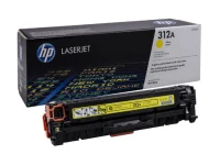 HP 312A (CF382A) Yellow LaserJet Toner Cartridge (up to 2700 pages), for  HP LaserJet Pro M476 Series 2