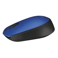 Logitech Wireless Mouse M171 Blue, Optical Mouse for Notebooks, Nano receiver,  Blue, Retail 4