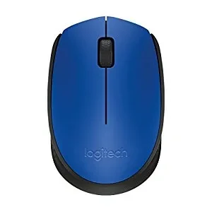 Logitech Wireless Mouse M171 Blue, Optical Mouse for Notebooks, Nano receiver,  Blue, Retail