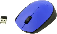 Logitech Wireless Mouse M171 Blue, Optical Mouse for Notebooks, Nano receiver,  Blue, Retail 2