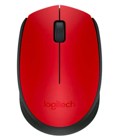 Mouse Wireless Logitech M171 / Optical  / Nano receiver / Red