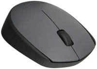 Logitech Wireless Mouse M170 Grey, Optical Mouse for Notebooks, Nano receiver,  Grey, Retail