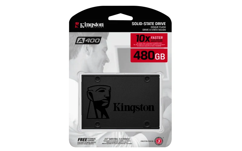 SSD 2.5” Kingston A400 480GB (SA400S37/480G) 2