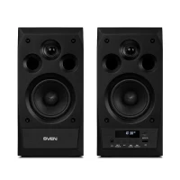 Boxe 2.0 SVEN MC-10 / 50W RMS, Bluetooth / FM / USB / SD card / Black 3