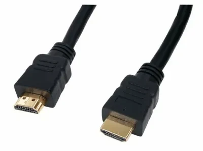 Cable HDMI - 15m - Brackton ”Basic” K-HDE-SKB-1500.B, 15 m, High Speed HDMI® Cable with Ethernet, male-male, with gold plated contacts, double shielded, with dust caps