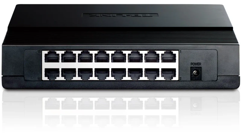 TP-LINK TL-SF1016D  16-port Desktop Switch, 16 10/100M RJ45 ports, Plastic case 3