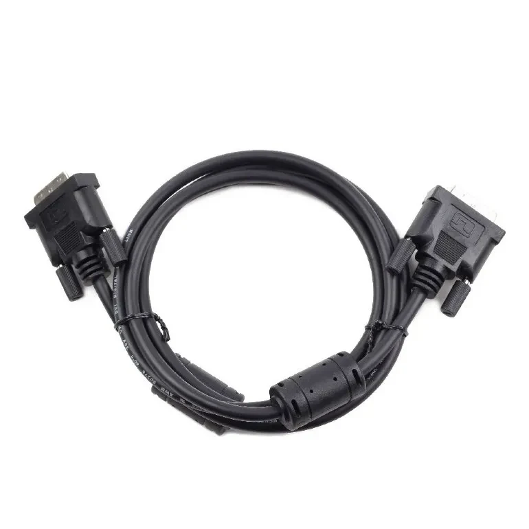 Cable DVI - 1.8m - Cablexpert CC-DVI2-BK-6, 1.8 m, DVI video cable dual link, black 2