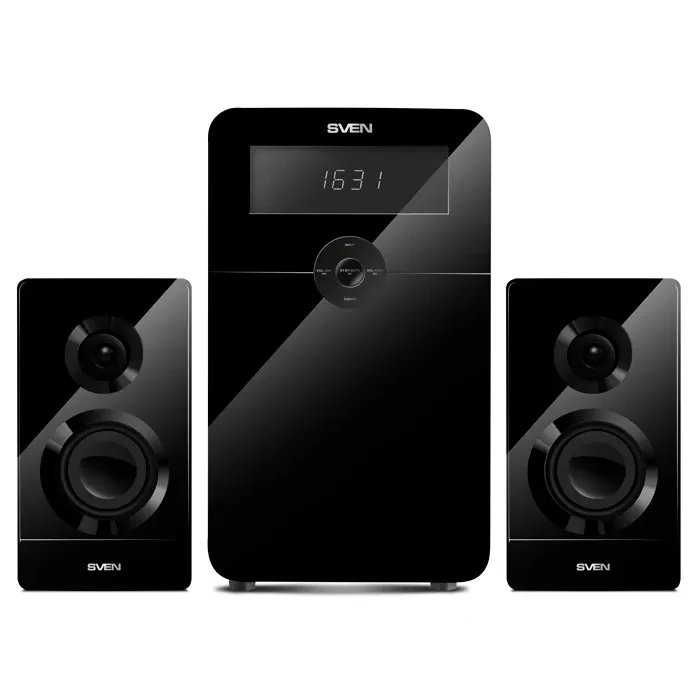 Boxe 2.1 SVEN MS-2250 / 80W RMS / Bluetooth / FM-tuner / USB / SD card / Black 2