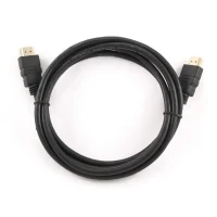 Cable HDMI  - 1m - Cablexpert CC-HDMI4-1M, 1 m, HDMI v.1.4, male-male, cable with gold-plated connectors, bulk package, Black 2