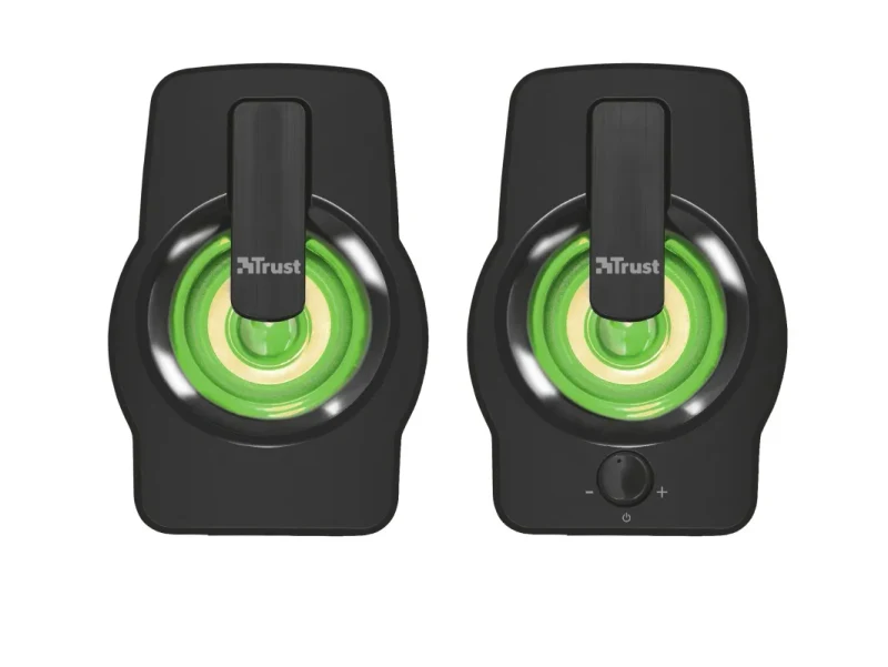Boxe 2.0 Trust Gemi RGB Black / 12W / 3,5 AUX / USB power 4